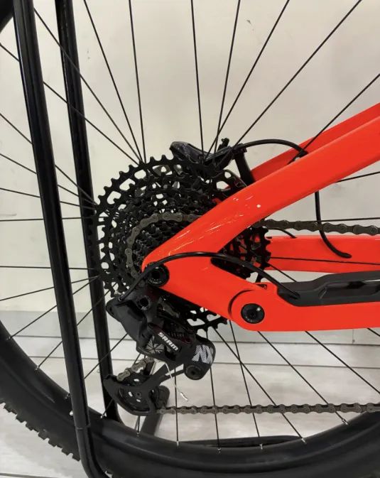 Haibike Lyke CF 10 High leather/orange -glose vel. L
