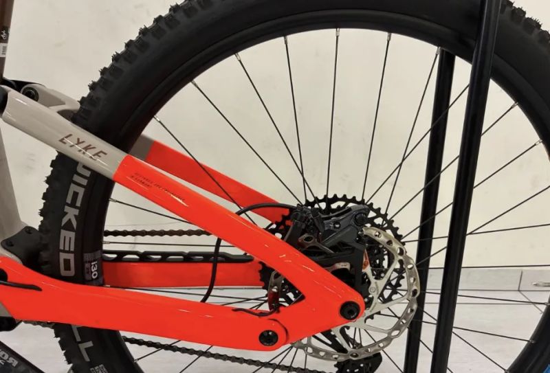 Haibike Lyke CF 10 High leather/orange -glose vel. L