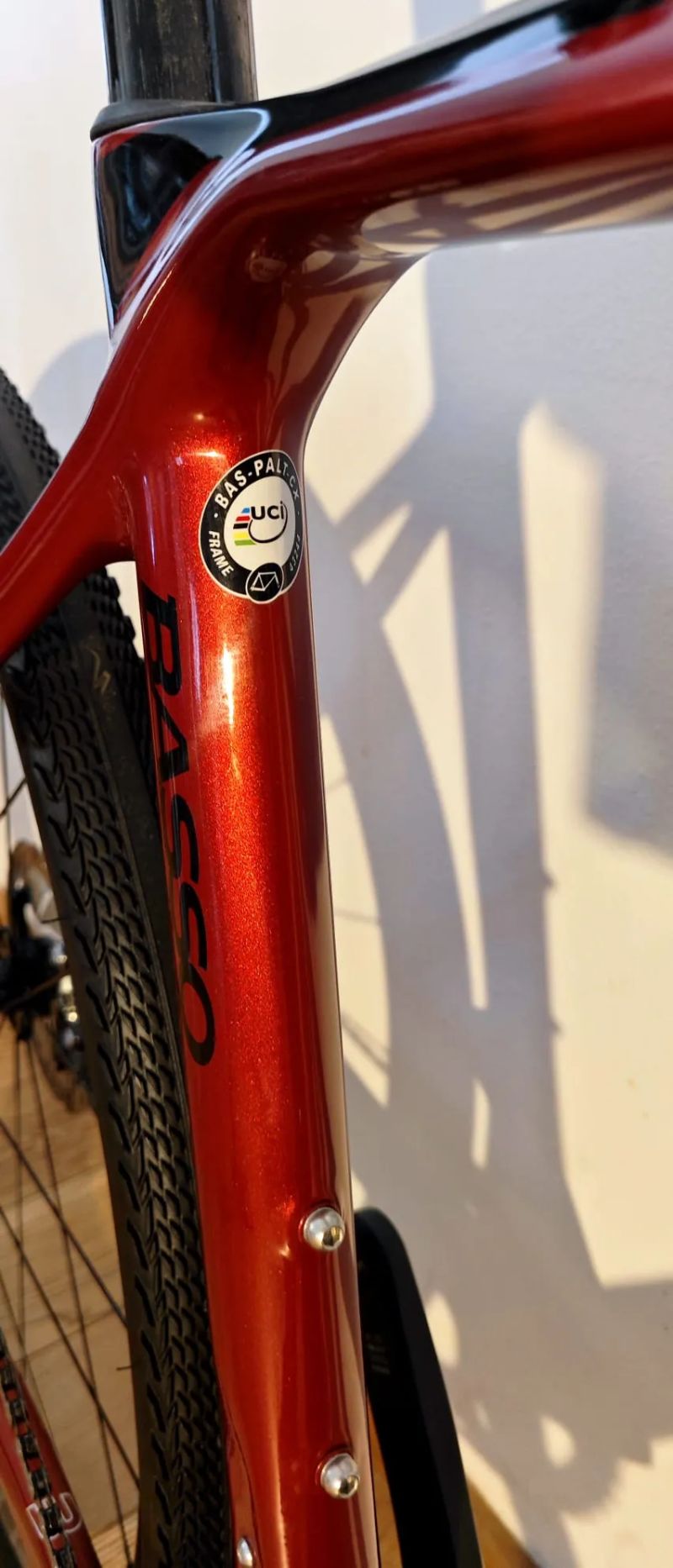 Prodám gravel karbonové kolo Basso Palta. Velikost S
