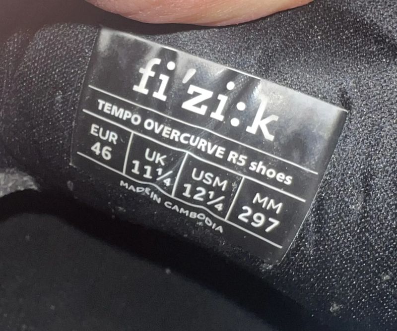 silnicni tretry Fizik tempo overcurve r5