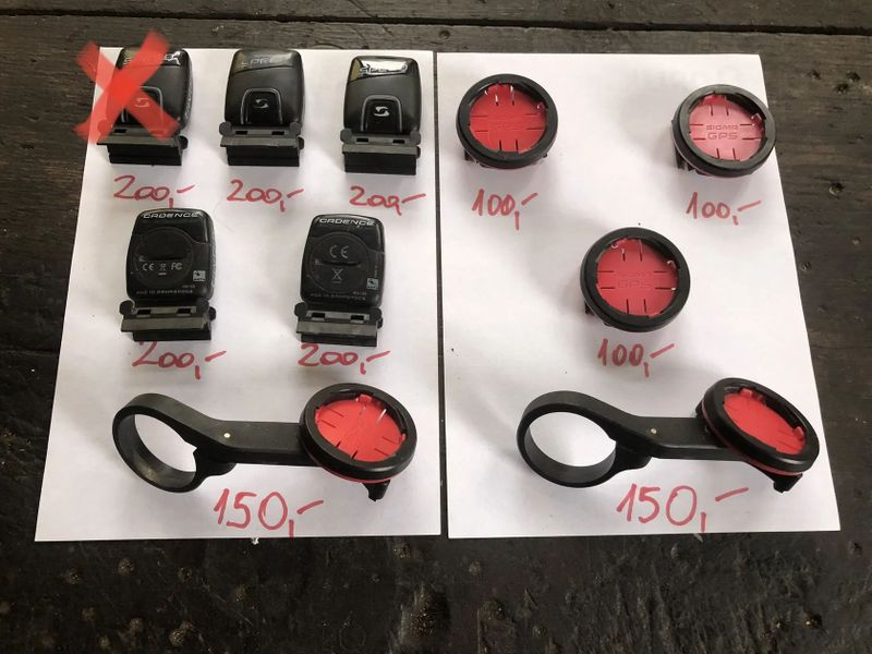 Snímače + držáky pro Sigma ROX 10