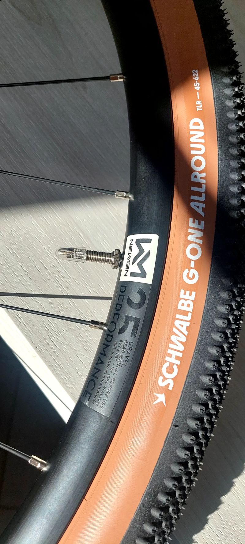 Nová kola Newmen Gravel pár 