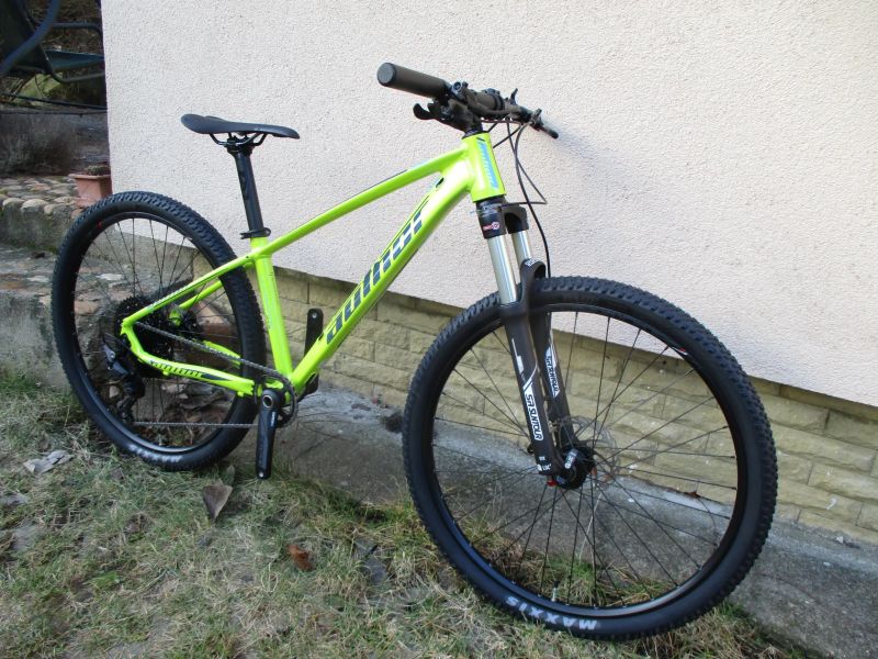 Nové 27,5" kolo Author Ultrasonic 14", vzduch. vidlice Suntour Raidon, Shimano Deore 1x11, pevná osa