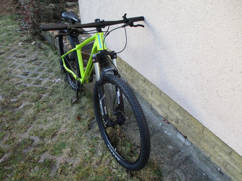 Nové 27,5" kolo Author Ultrasonic 14", vzduch. vidlice Suntour Raidon, Shimano Deore 1x11, pevná osa