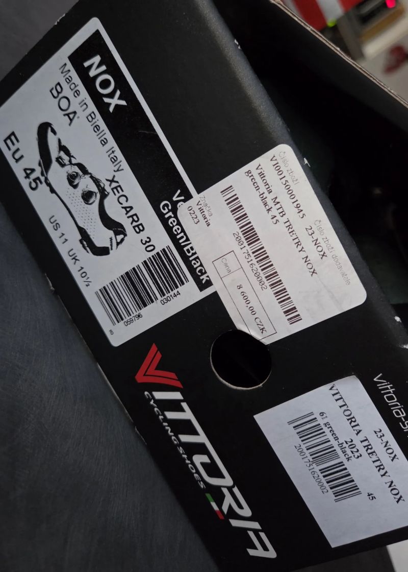 MTB tretry Vittoria XE Carbon BOA