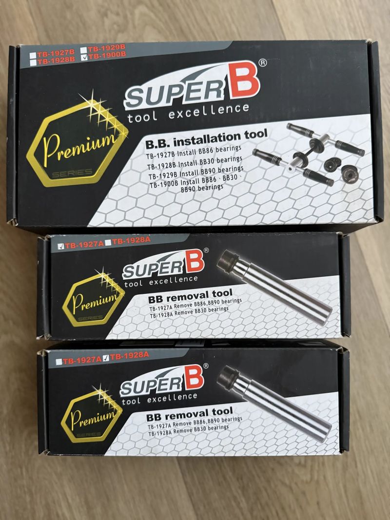 Super B sada lis a vyrážeč PF BB30, BB90, BB86