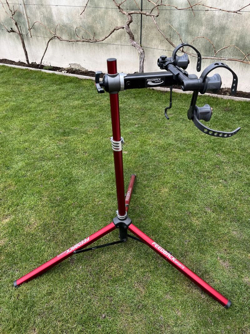 Montážní stojan FEEDBACK+Topeak Bike Truss 3X závěsný systém na servisní stojan