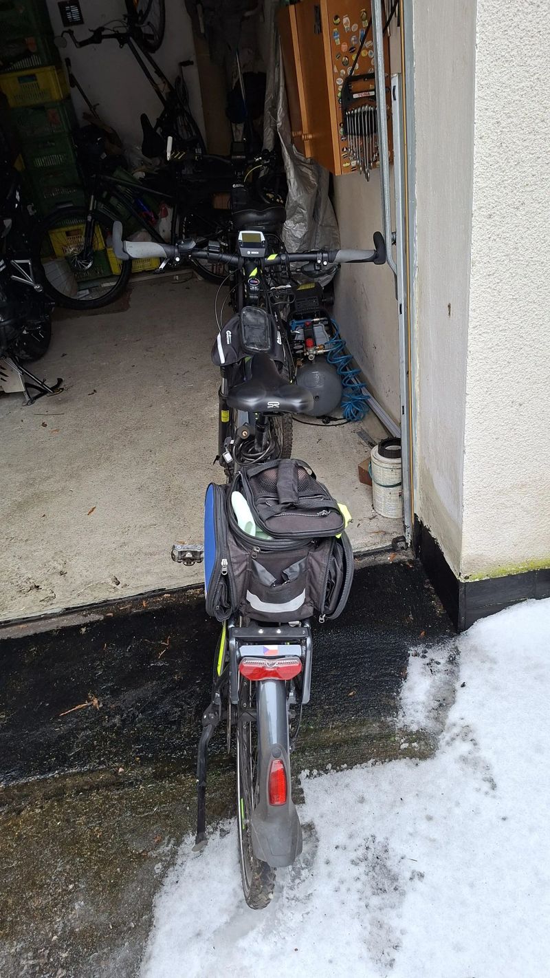 Elektro kolo se středovým motorem BOSH