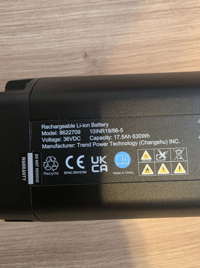 Integrovaná baterie DK 630Wh 