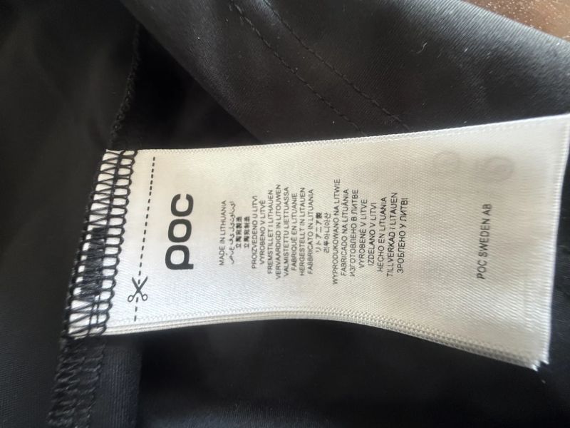 POC Resistance Pro XC Tee Carbon Black XX-Large