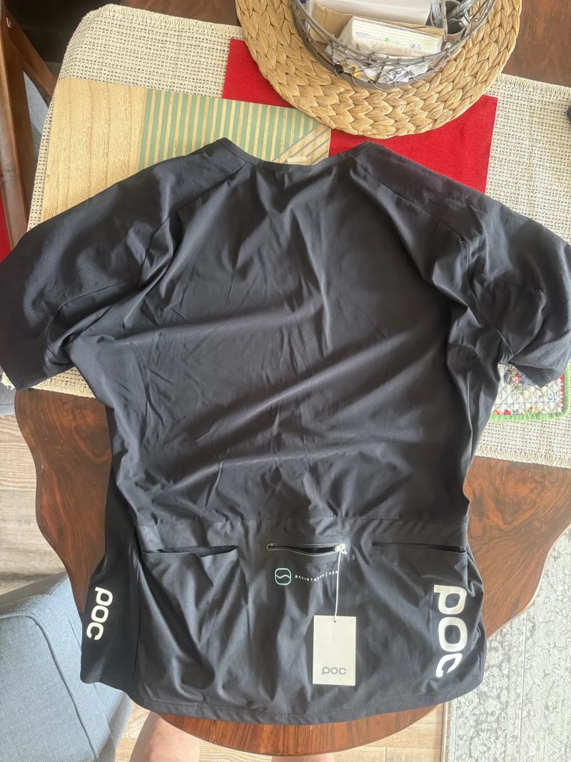 POC Resistance Pro XC Tee Carbon Black XX-Large