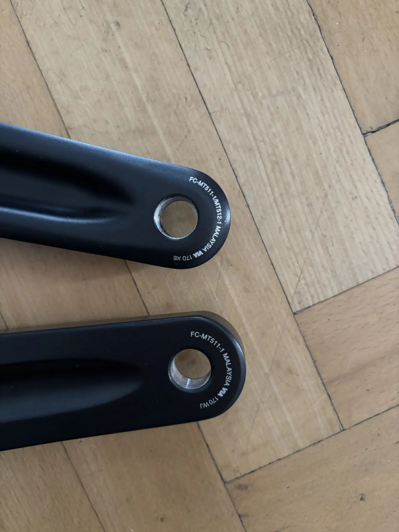 Kliky Shimano FC-MT511