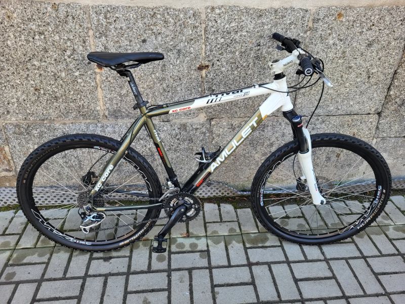 AMULET RIVAL XC CORE -komplet DEORE+XT 3x9/SR XCR - VEL.L