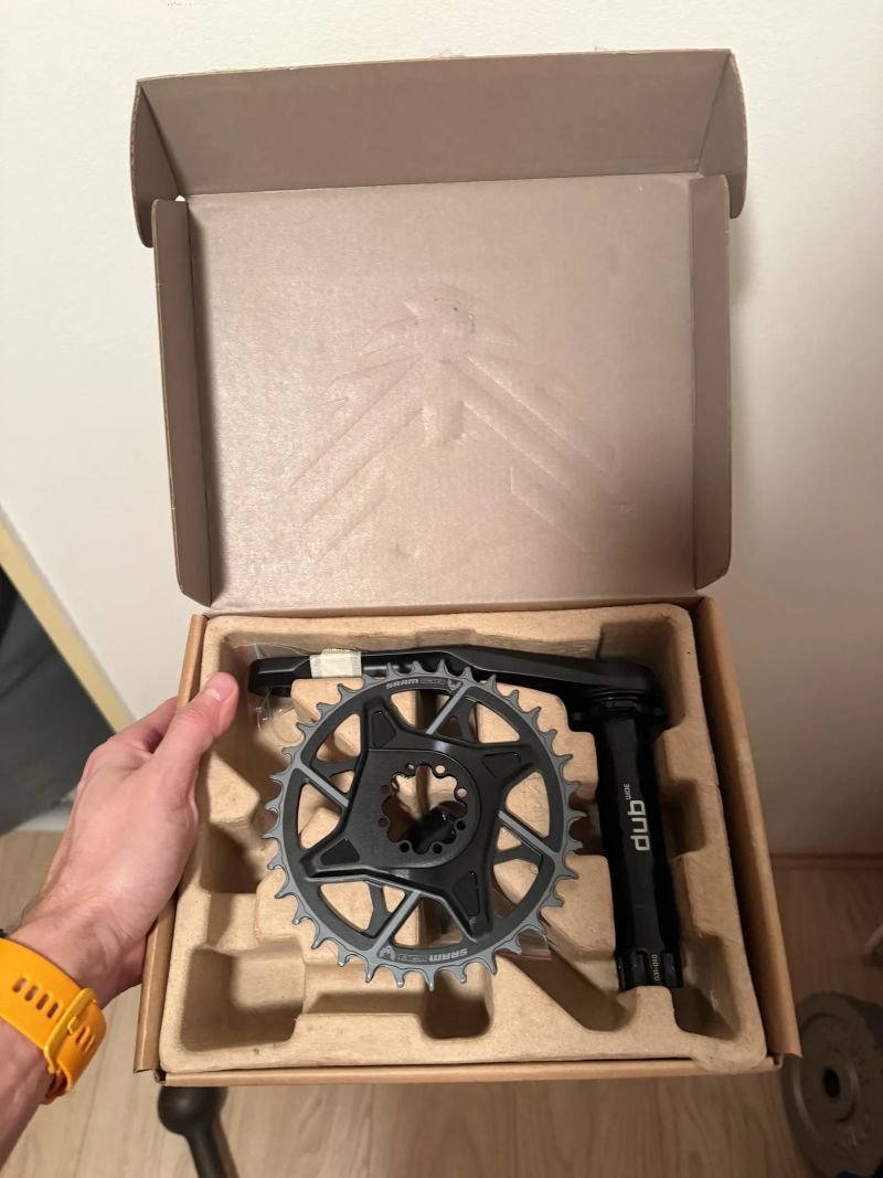 Sram X0 T-type Powermeter 170mm + prevodník 34z