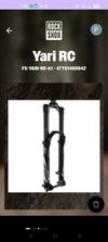 Rock Shox Yari 140mm 29"/27,5"+