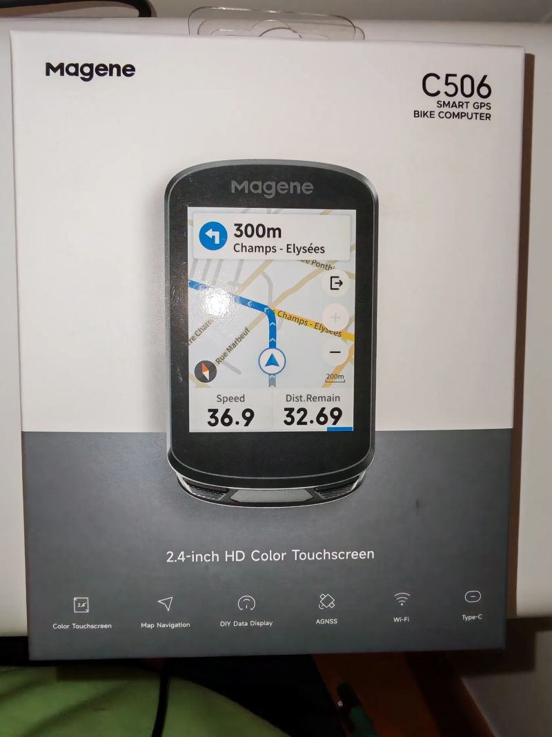 Magene C506 GPS computer 
