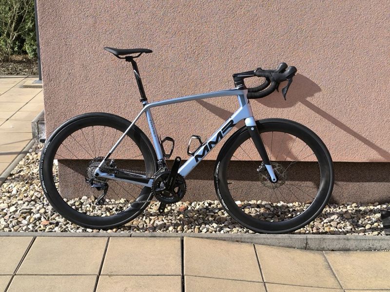 MMR Grand Tour – karbon, Ultegra, nové kliky a převodník 105, karbonová kola 50 mm, cca 181 - 186 cm