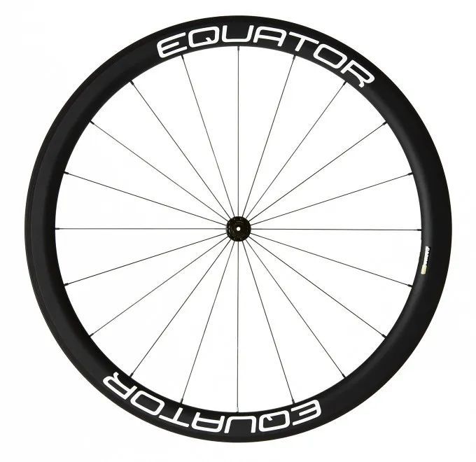 Prodám Set nových galuskových karbonových kol Equator 45T pro klasické brzdy a rychloupínák