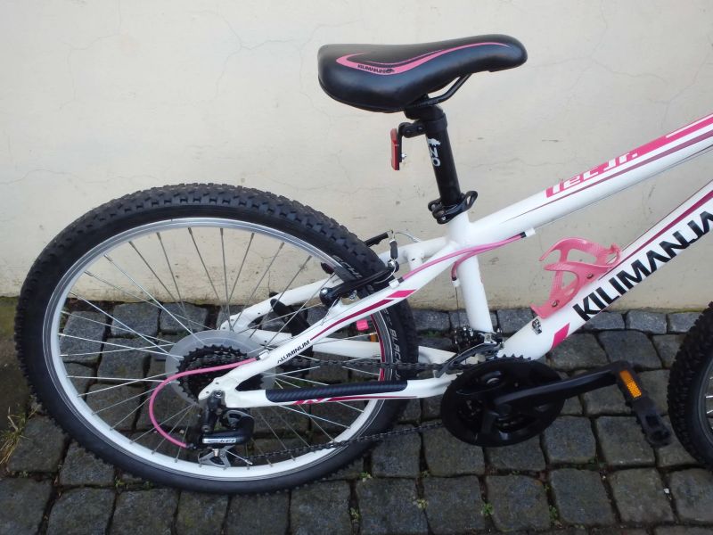 dětské kolo Kilimanjaro Tec Jr. 24, pro děti s výškou 115-155cm+dárek