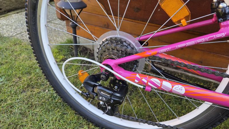 Dětské dívčí horské kolo 24" Superior Modo nevyužité jako NOVÉ.