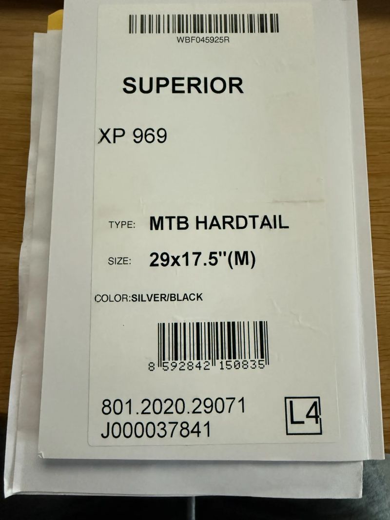 Superior XP969 vel. M