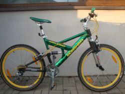 Staré celoodpružené kolo Morishima / Univega