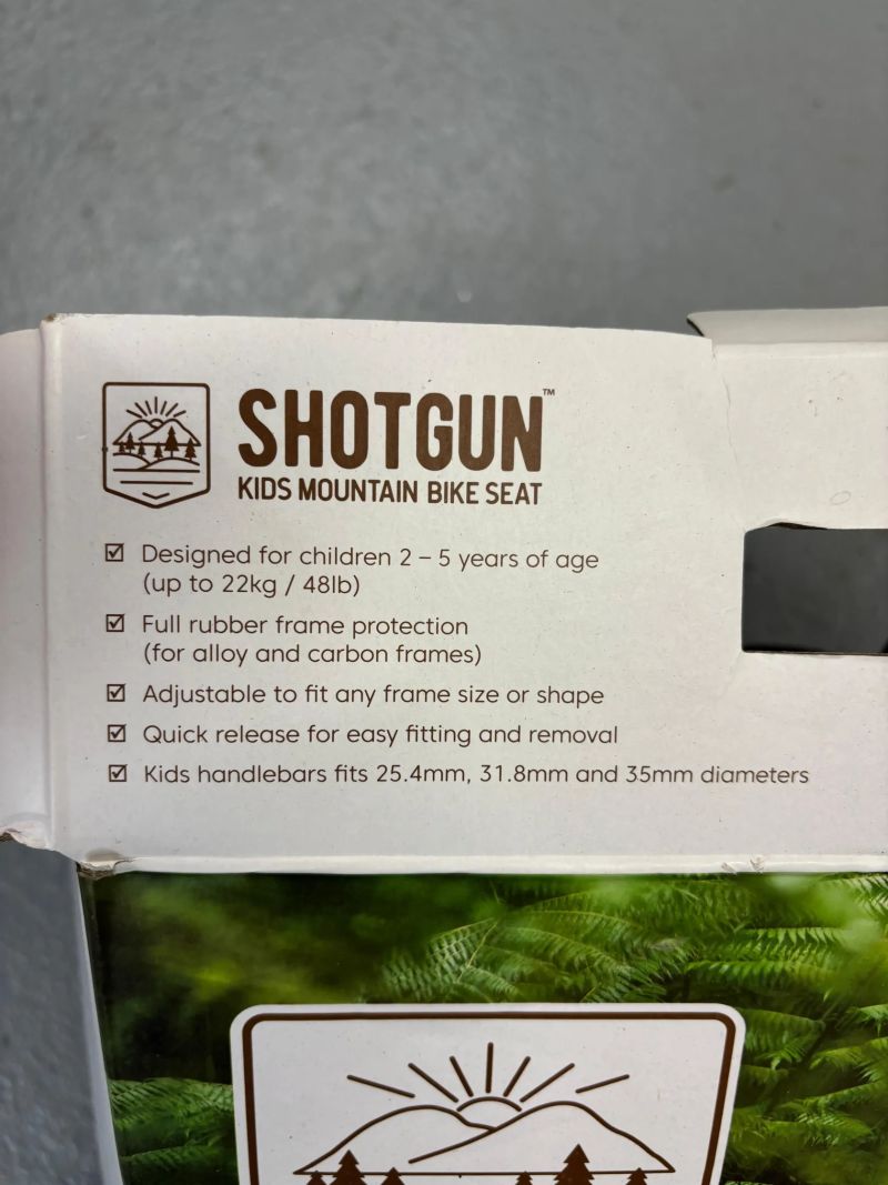 dětská sedačka Shotgun