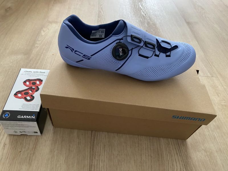 Shimano SH-RC503 dámské silniční tretry modrá