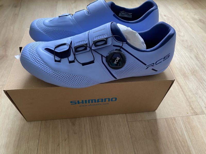 Shimano SH-RC503 dámské silniční tretry modrá
