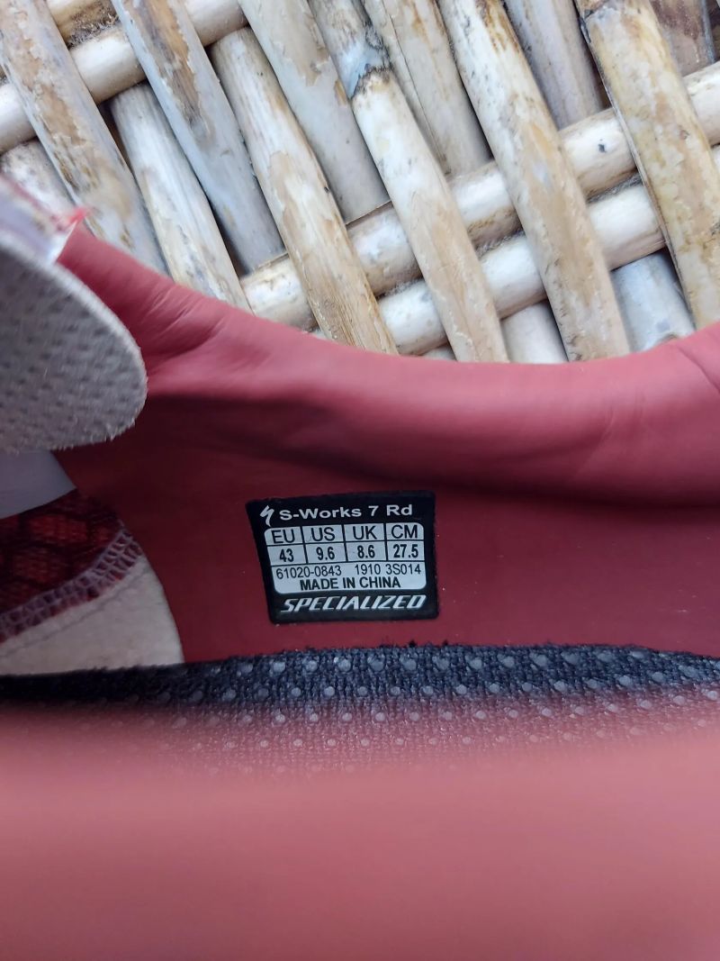 Cyklistické tretry Specialized S-WORKS Road 7 RD - 43