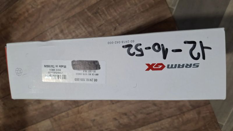 Kazeta Sram GX Eagle CS XG 1275 10-52 z