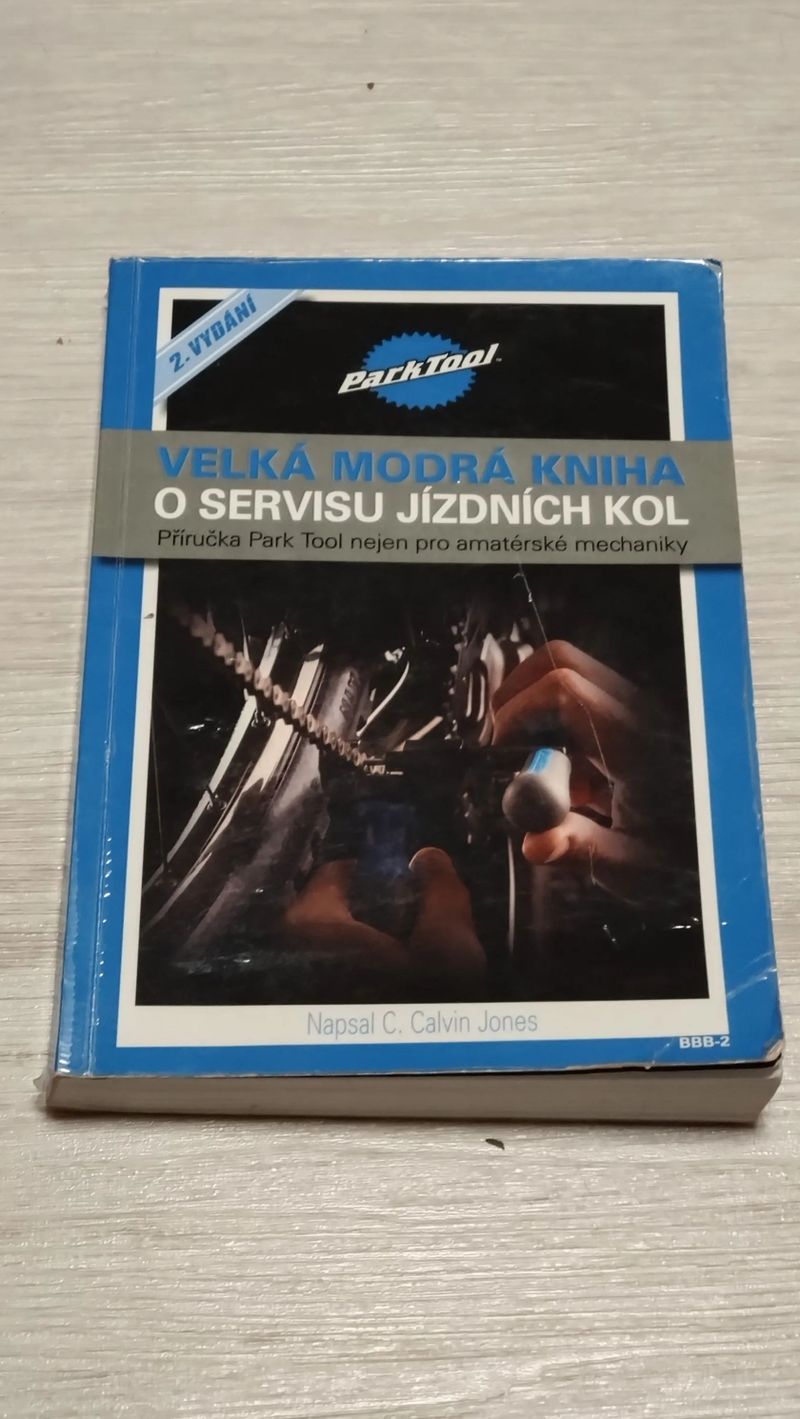 Velká modrá kniha o servisu jízdních kol