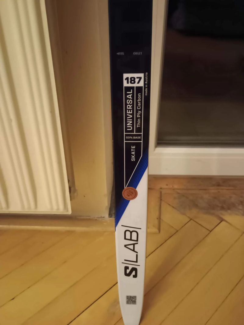 Výběrové bězky na bruslení Salomon s/lab 187 cm