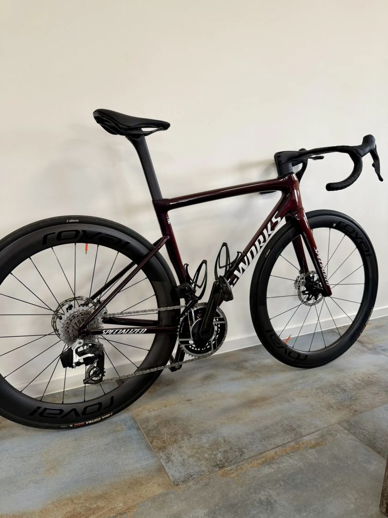 Silniční kolo Specialized S-Works Tarmac SL8 Sram Red AXS - 600 km nájezd a komplet záruka!
