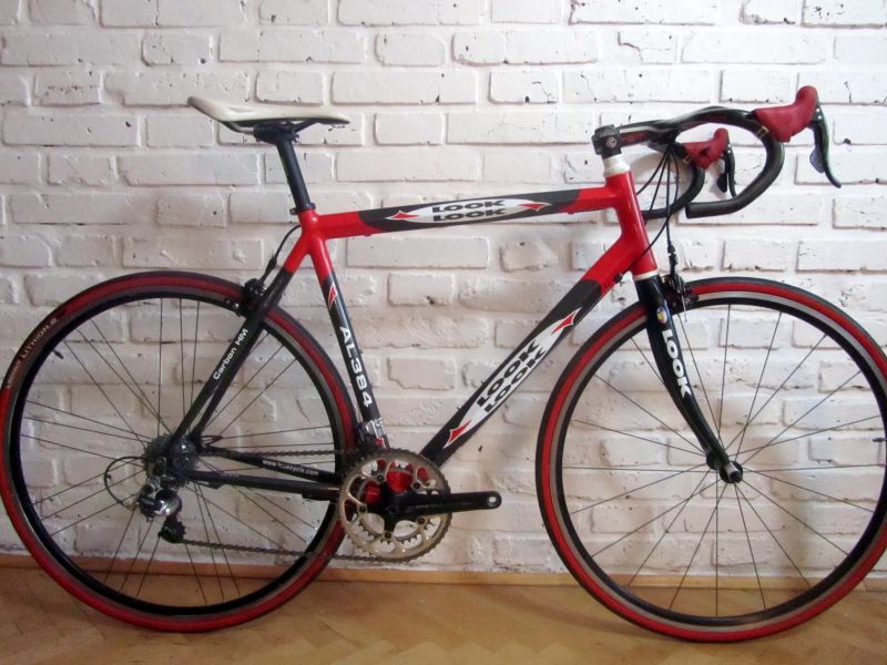 LOOK AL384 na Campagnolo RECORD! 56 cm. 1ROK ZÁRUKA