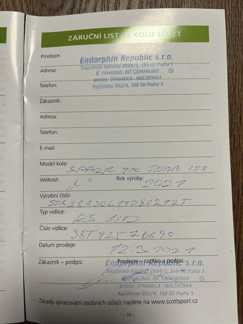 Scott Spark RC 900 Team Issue AXS 2021