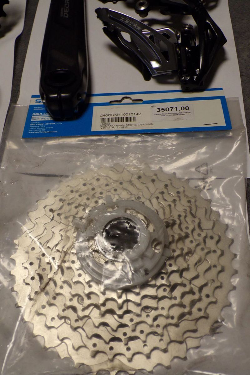 Sada Deore 2x10 - Nová , nenamontovaná , nevyužitá -viz foto