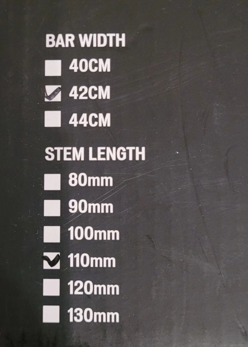 SPECIALIZED ROVAL ALPINIST kokpit + sedlovka