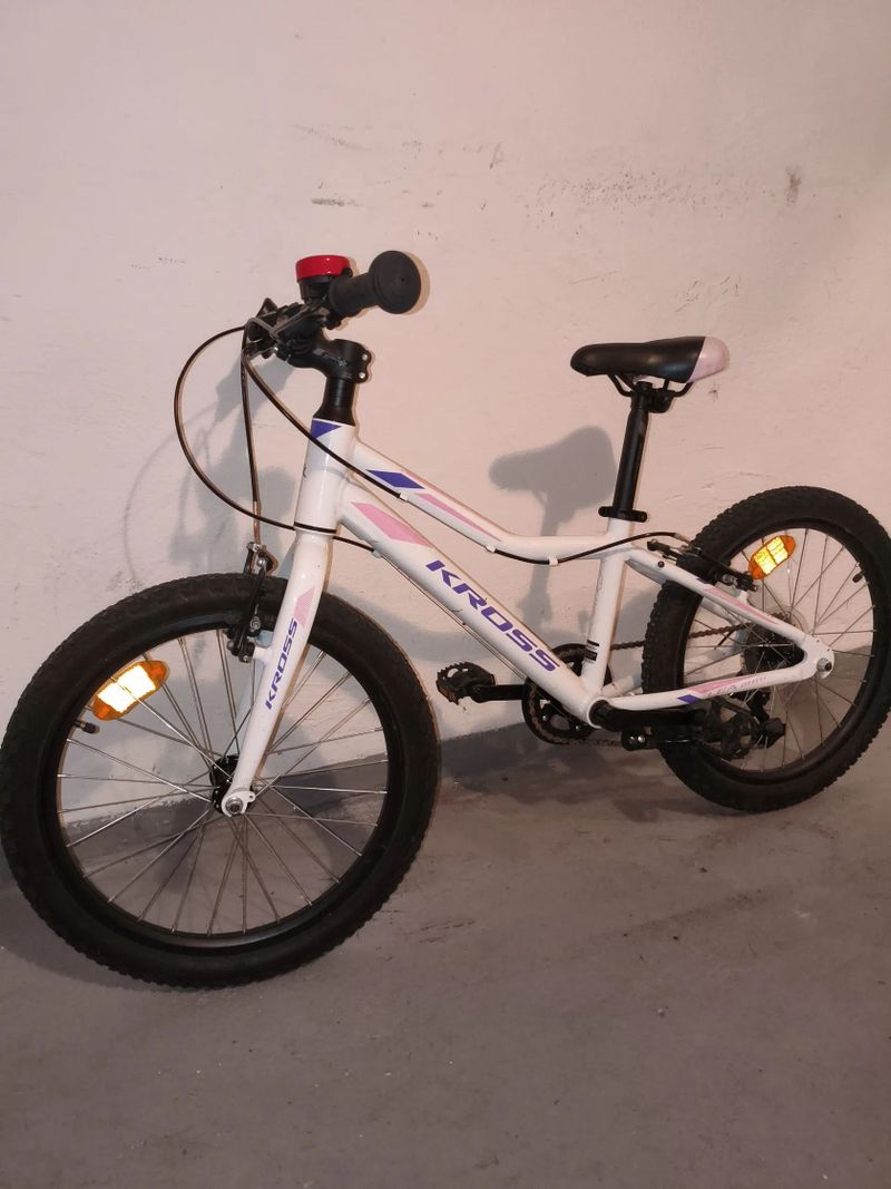 Kross LEA MINI 3.0 LIGHT, 20", barva white/pink/violet