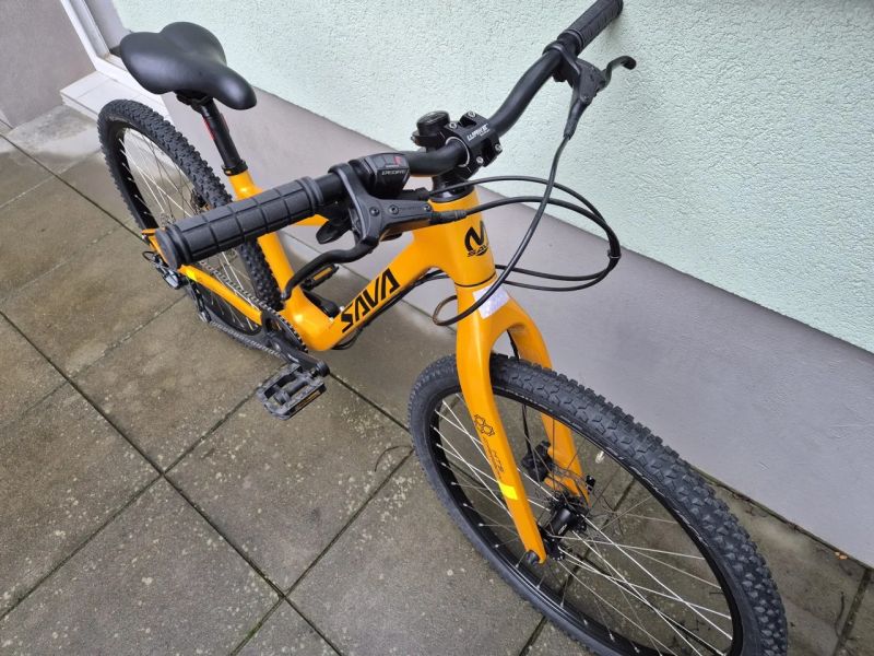 Dětské kolo Sava 24, řazení 1x9, karbon