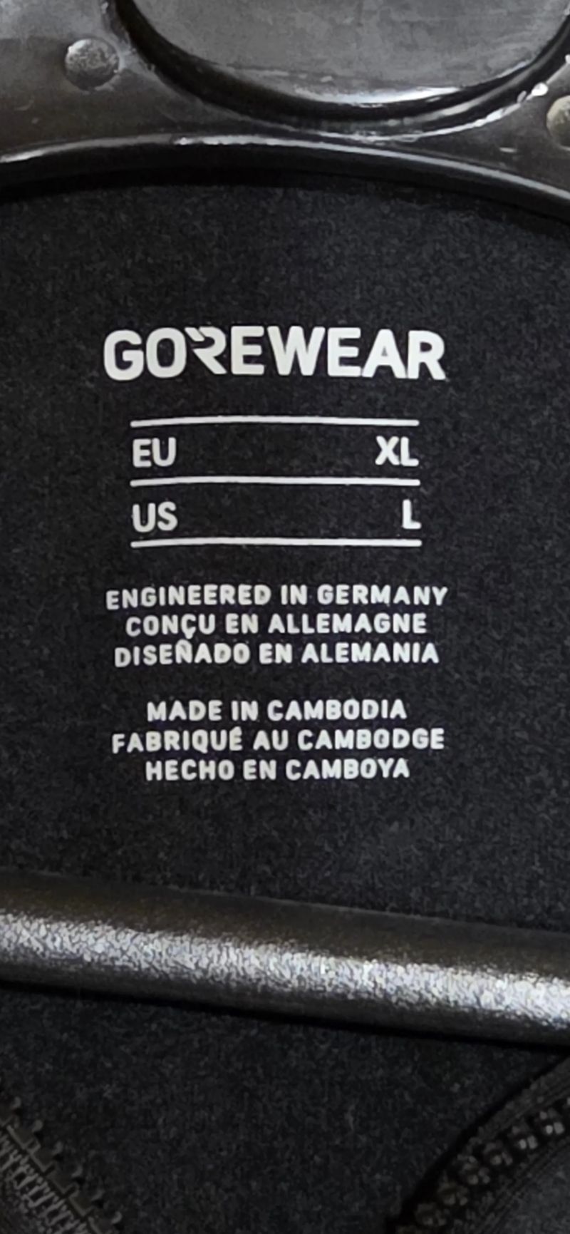 GORE C3 Thermo Jersey - vel. XL - L