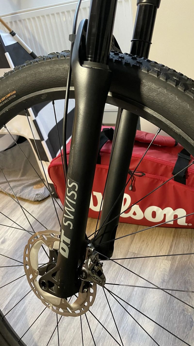 DT Swiss F 232 One - MTB XC Vidlice BOOST 15x110 SLEVA