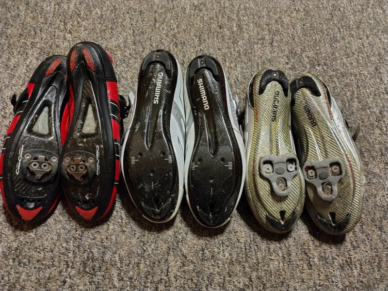 3x karbonové silniční tretry za 1000,-