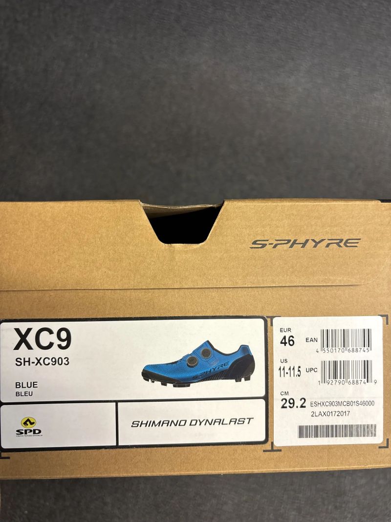 TRETRY SHIMANO S-PHYRE XC-903 vel.46 – NOVÉ