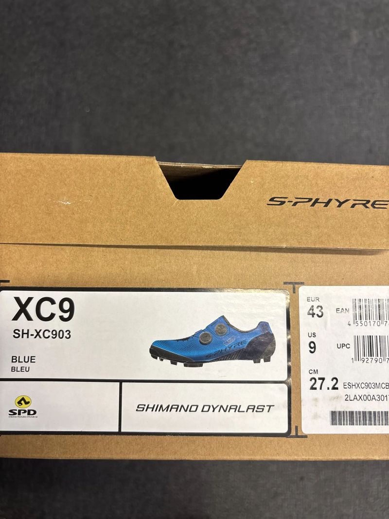 TRETRY SHIMANO S-PHYRE XC-903 vel.43 – NOVÉ