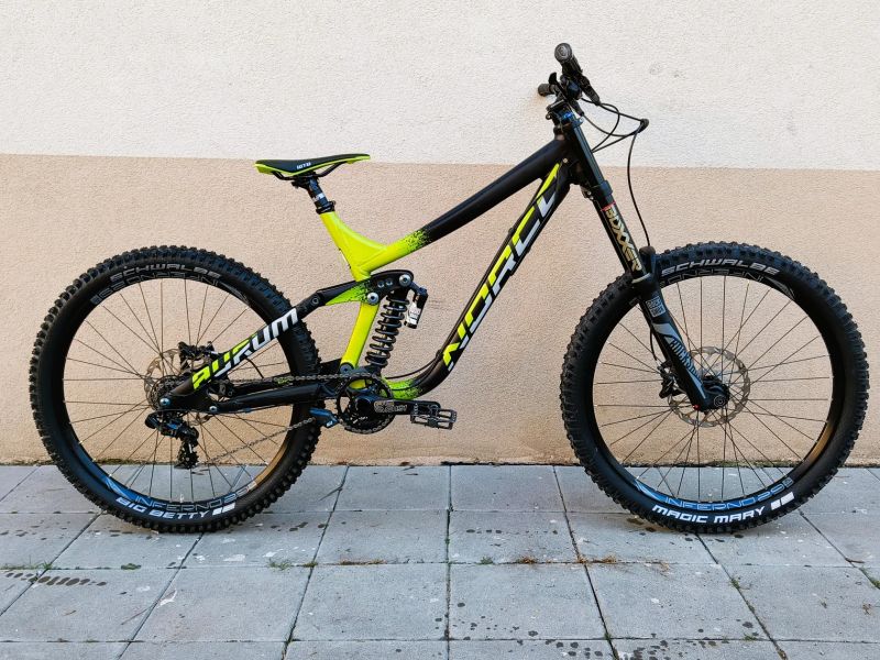 Norco Aurum A7.1 vel XL, zdvihy 200/200 mm, ZÁNOVNÍ