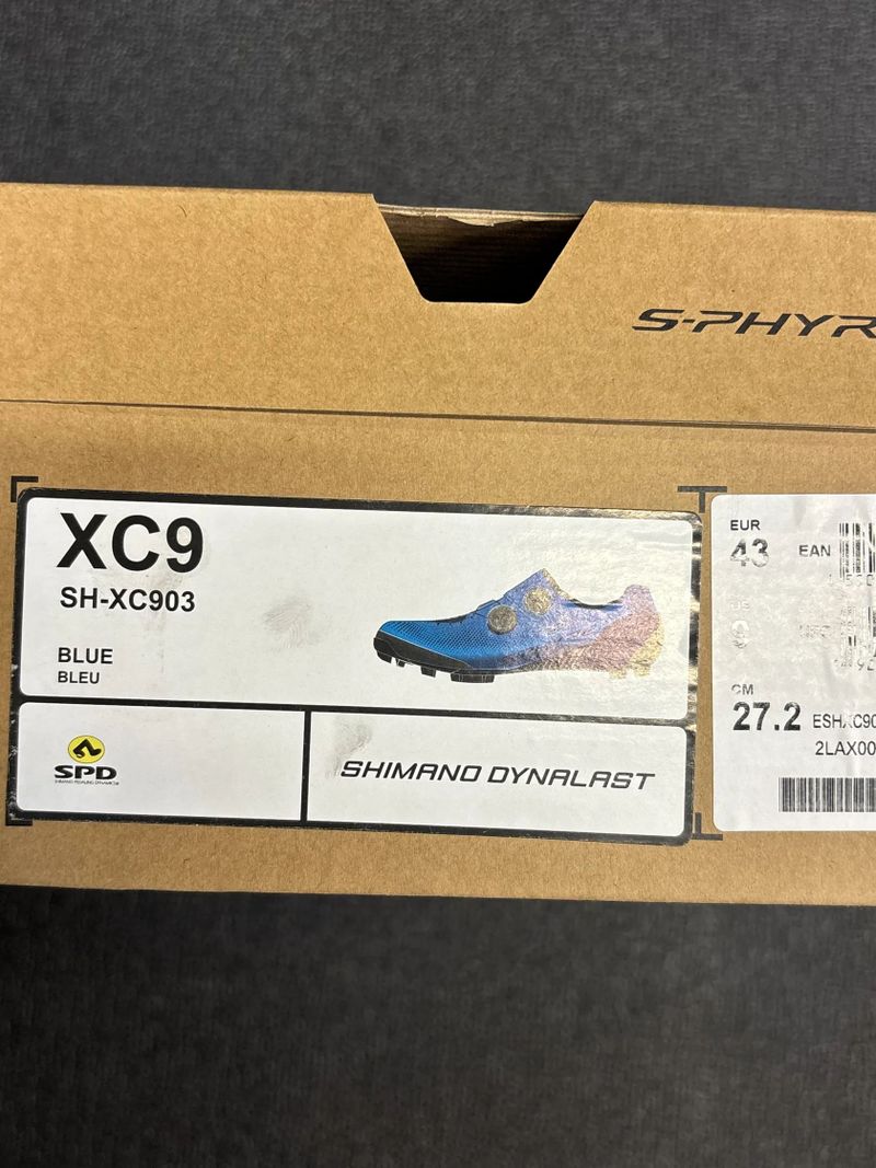 TRETRY SHIMANO S-PHYRE XC-903 vel.43 – NOVÉ