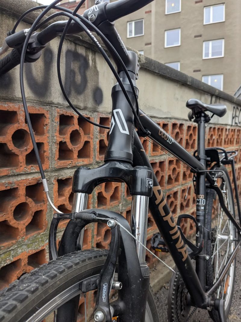 Alpina Eco C10 (by Kellys) Black 28" M + zadný nosič Sport Arsenal (Art. 216)