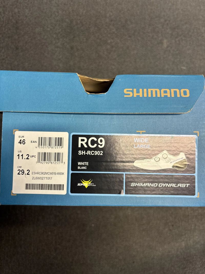 TRETRY SHIMANO S-PHYRE RC-902 vel.46 WL – NOVÉ
