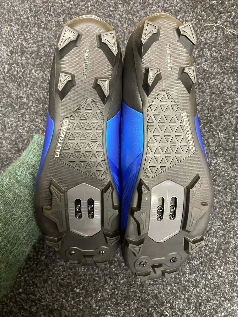 SHIMANO Boty SHXC502 modré- NOVÉ